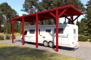 Matkailuautokatos Ralf 32 m²